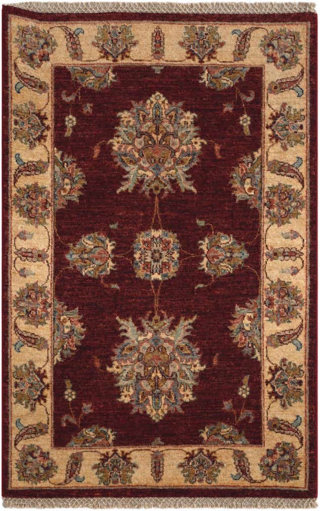 2' 7 x 4' 2 Hand Knotted Ziegler Rug