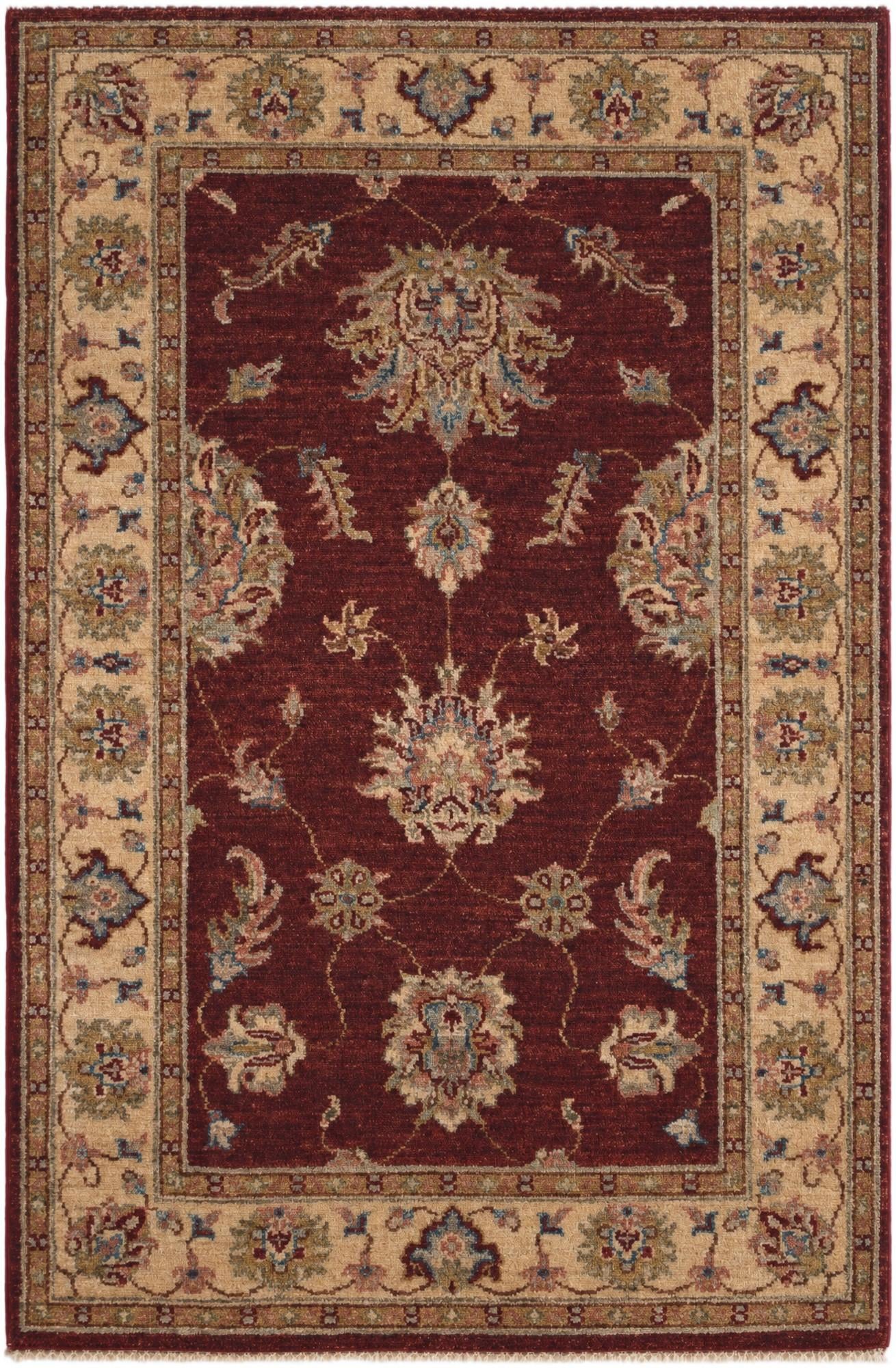 2' 9 x 4' 2 Hand Knotted Ziegler Rug