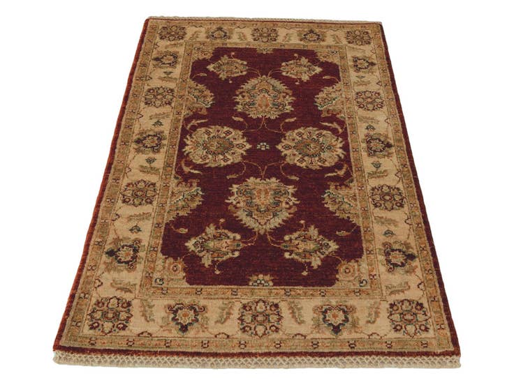 Detail image of 2' 9 x 4' 4 Hand Knotted Ziegler Rug