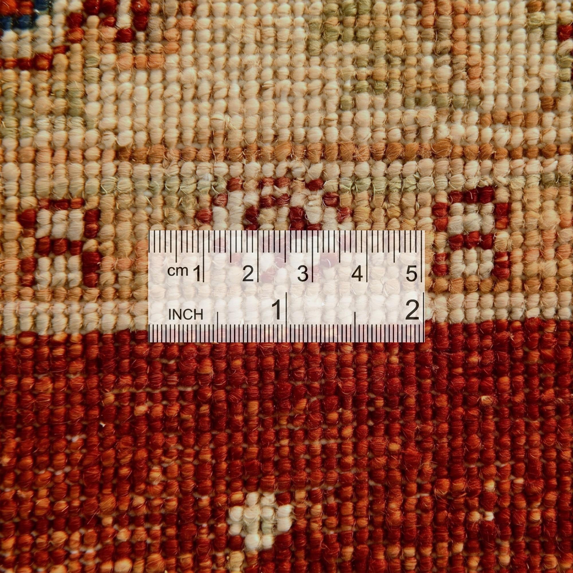 2' 9 x 4' 4 Hand Knotted Ziegler Rug