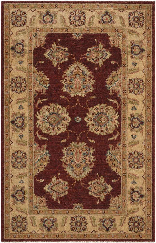 2' 9 x 4' 4 Hand Knotted Ziegler Rug