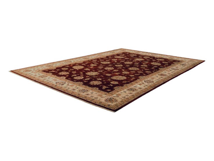 Detail image of 8' 5 x 11' 7 Hand Knotted Ziegler Rug