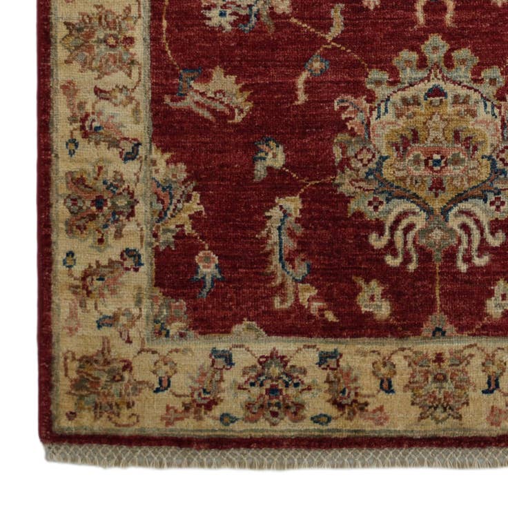 Detail image of 3' x 5' 3 Hand Knotted Ziegler Rug