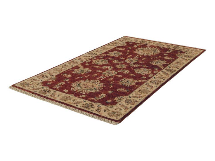 Detail image of 3' x 5' 1 Hand Knotted Ziegler Rug