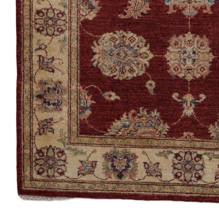 Detail image of 3' 5 x 5' 3 Hand Knotted Ziegler Rug