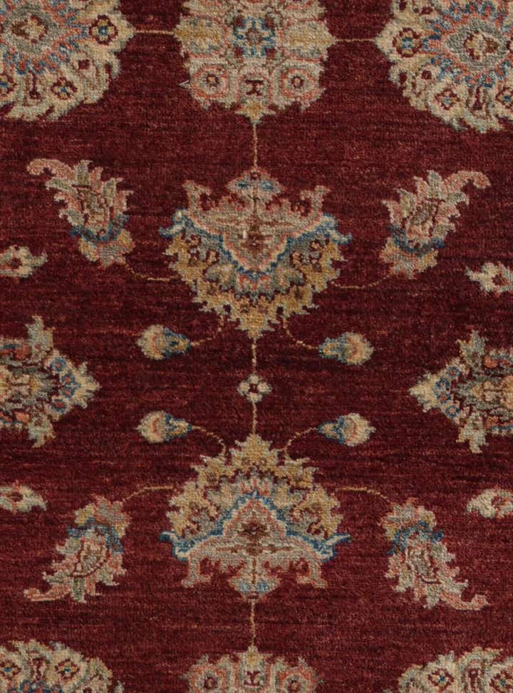 3' 5 x 5' 3 Hand Knotted Ziegler Rug
