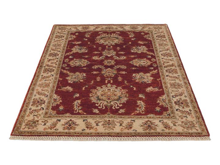 3' 6 x 5' 1 Hand Knotted Ziegler Rug