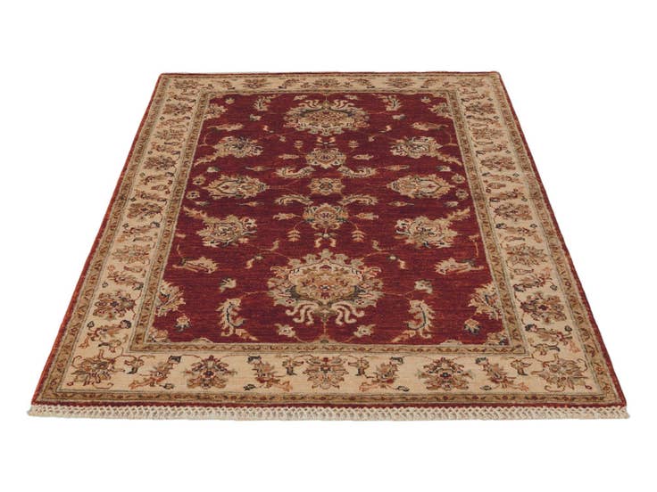 Detail image of 3' 6 x 5' 1 Hand Knotted Ziegler Rug