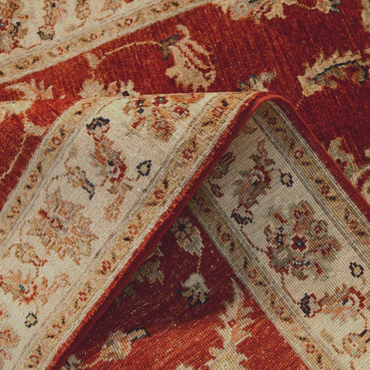 Detail image of 3' 6 x 5' 3 Hand Knotted Ziegler Rug