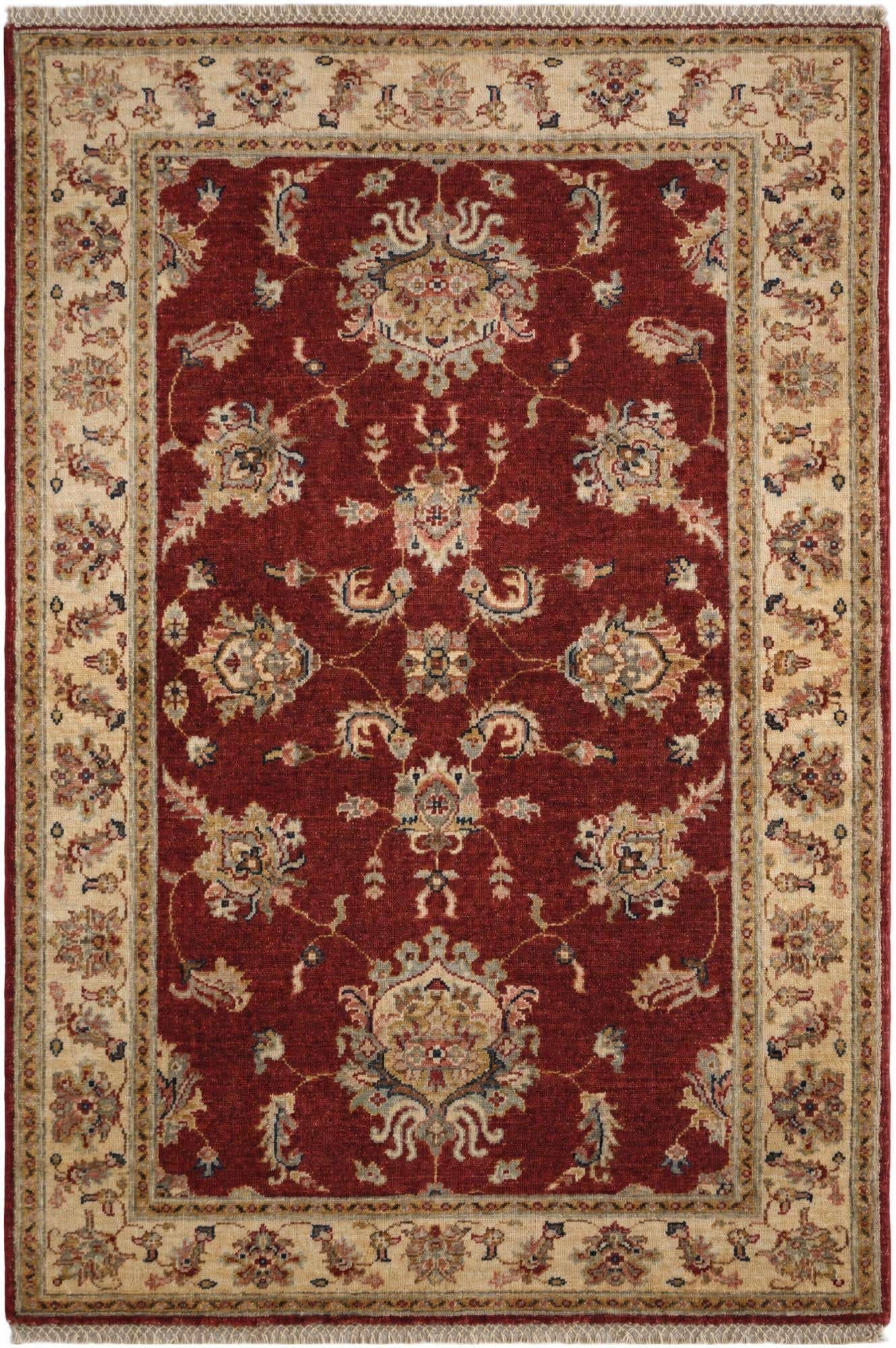 3' 6 x 5' 3 Hand Knotted Ziegler Rug
