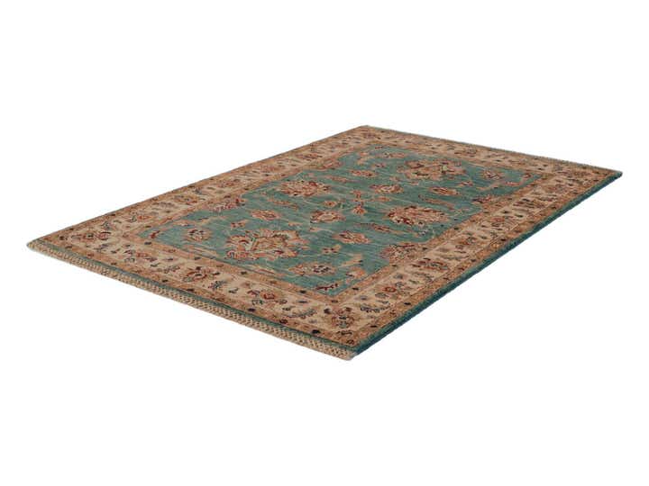 3' 5 x 4' 11 Hand Knotted Ziegler Rug
