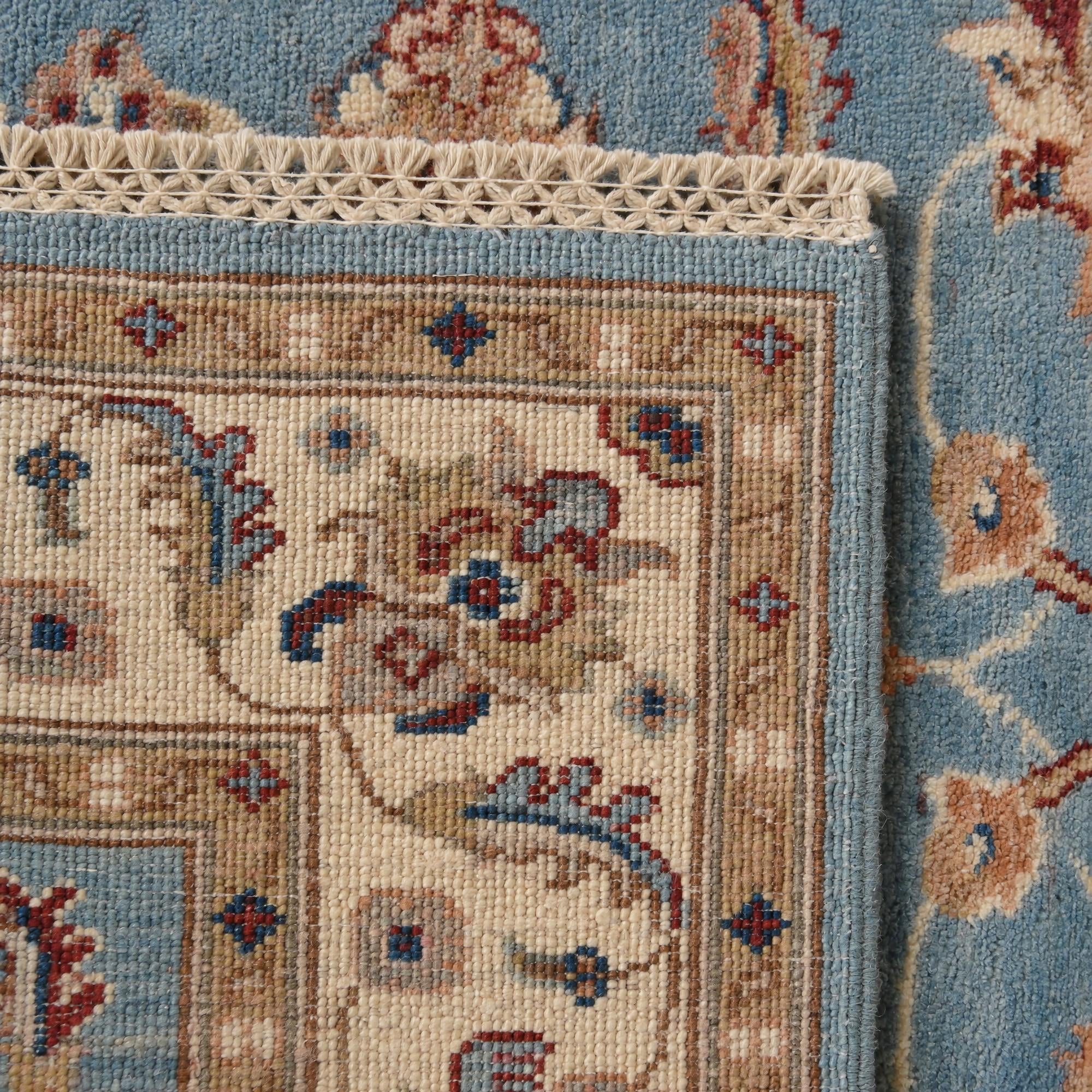 105cm x 150cm Hand Knotted Ziegler Rug