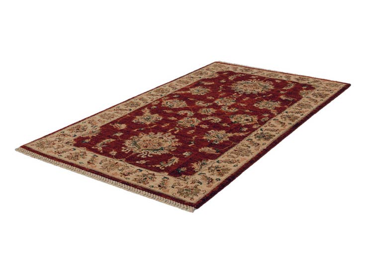 Detail image of 3' x 5' 3 Hand Knotted Ziegler Rug