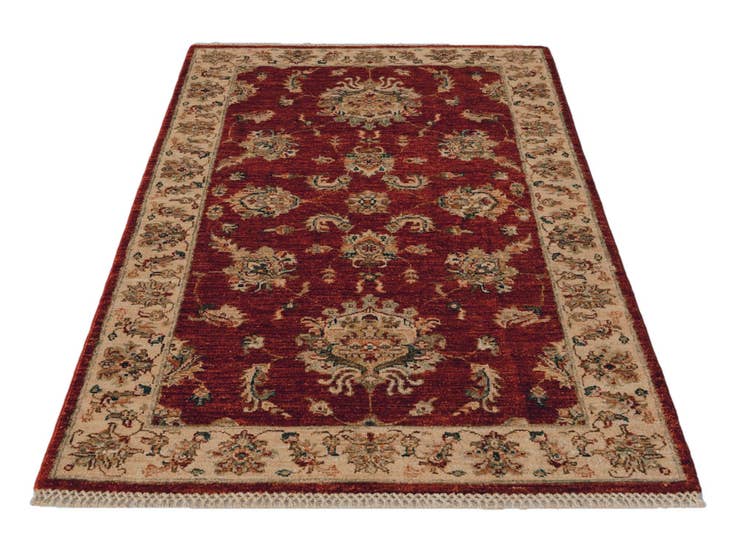 Detail image of 3' x 5' 3 Hand Knotted Ziegler Rug