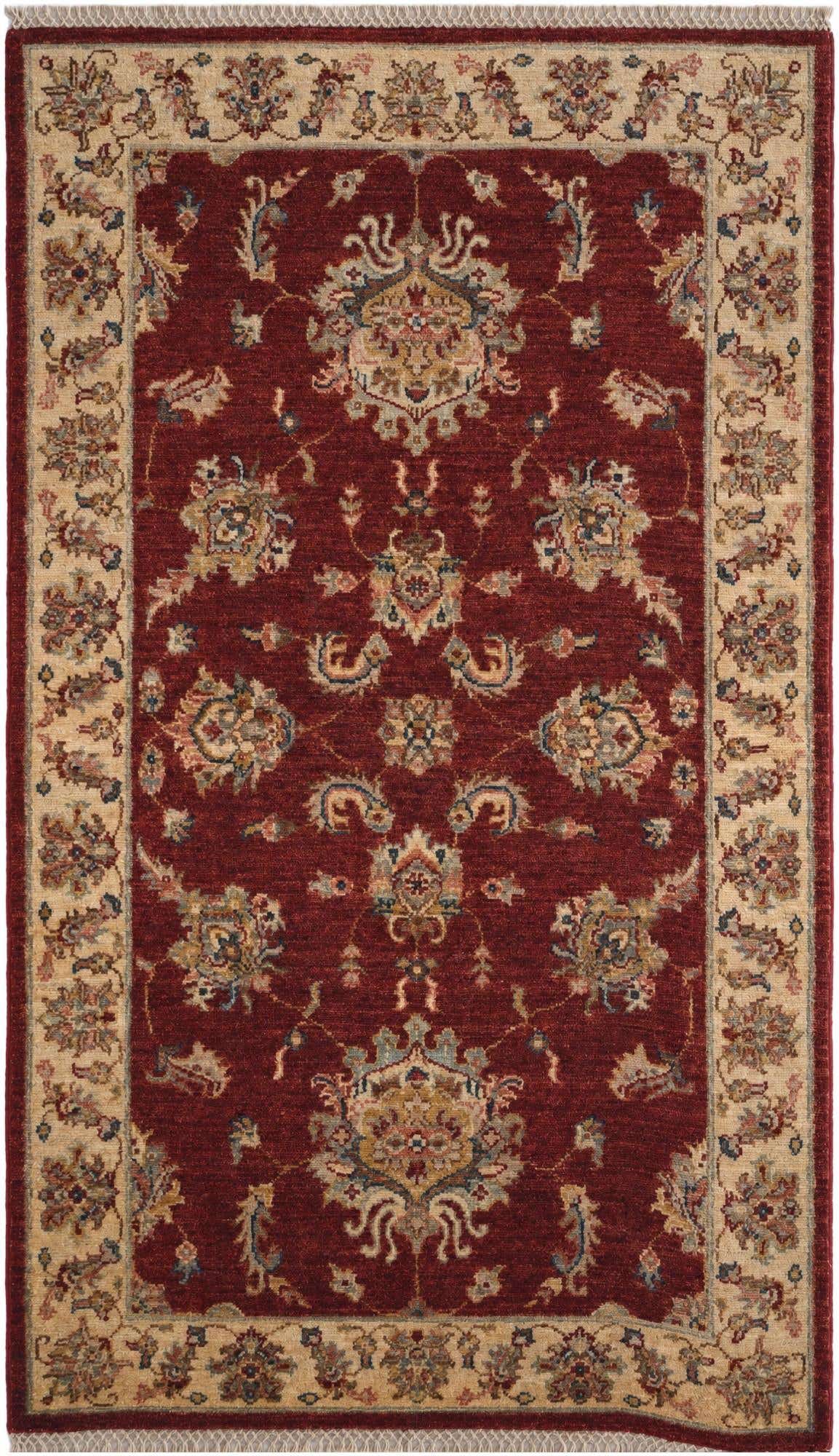 3' x 5' 3 Hand Knotted Ziegler Rug