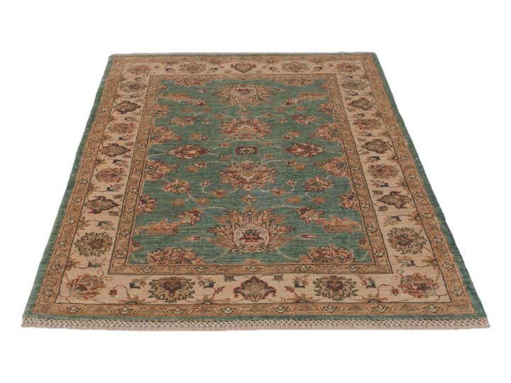 3' x 4' 11 Hand Knotted Ziegler Rug