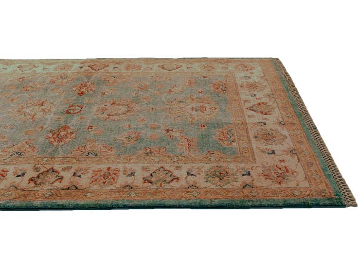 Detail image of 3' x 4' 11 Hand Knotted Ziegler Rug