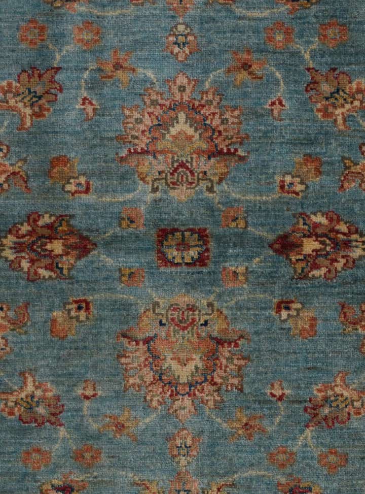 3' x 4' 11 Hand Knotted Ziegler Rug