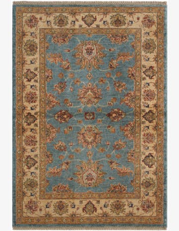 3' x 4' 11 Hand Knotted Ziegler Rug