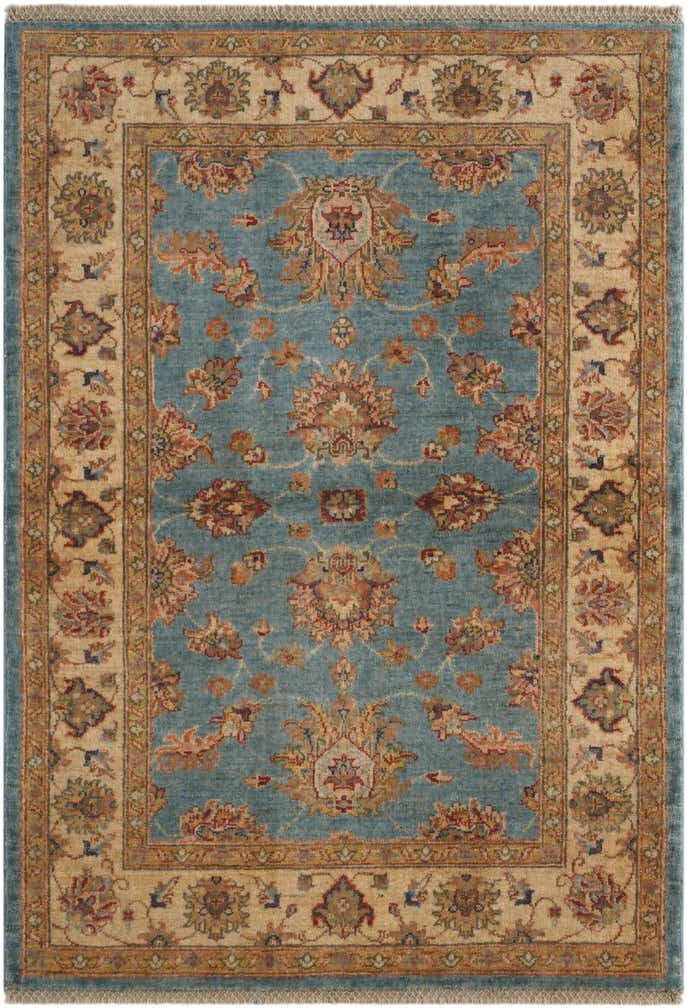 3' x 4' 11 Hand Knotted Ziegler Rug