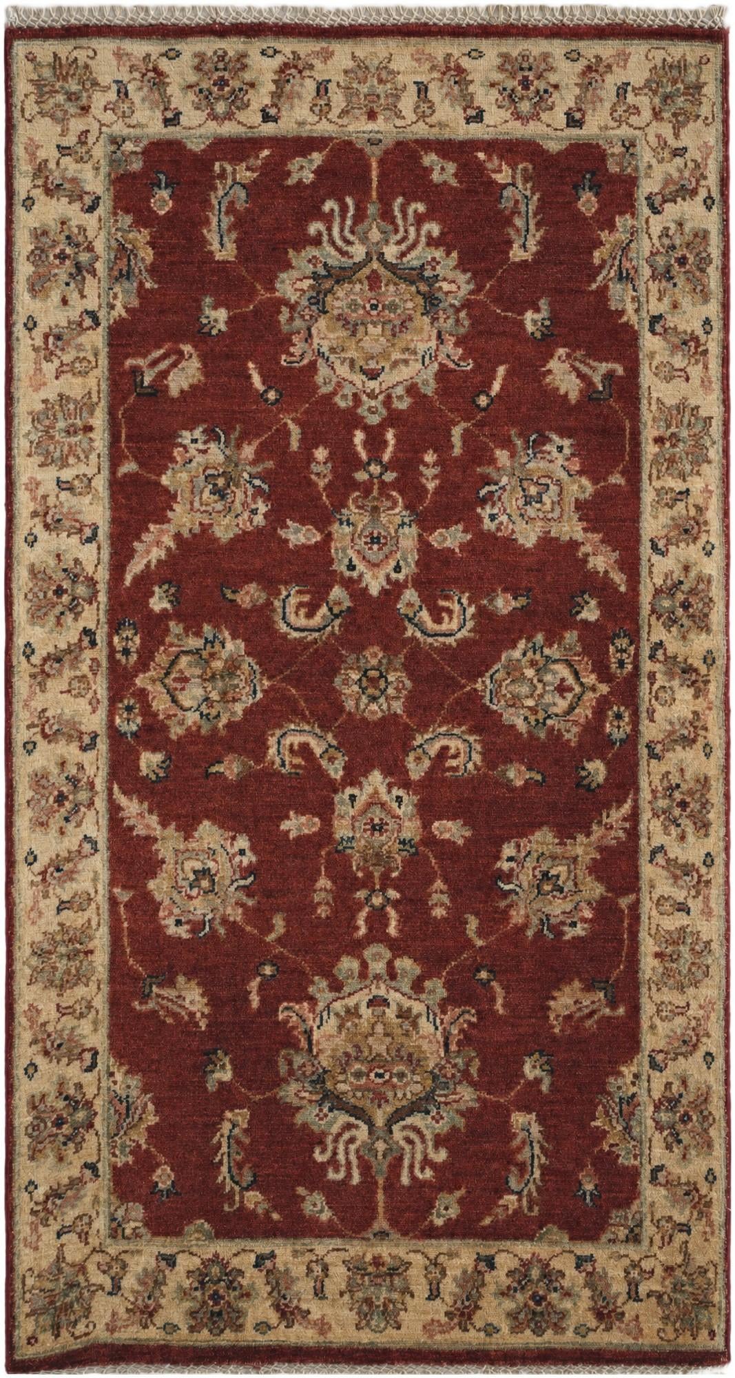 2' 11 x 5' 5 Hand Knotted Ziegler Rug