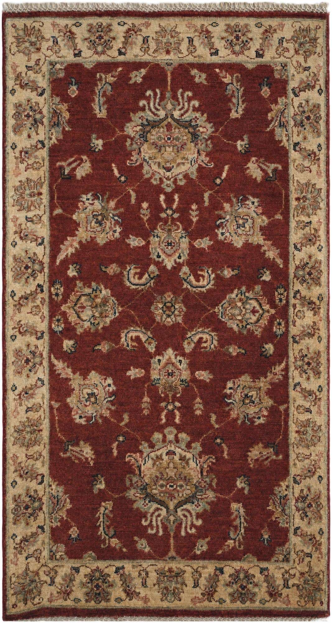 2' 11 x 5' 5 Hand Knotted Ziegler Rug