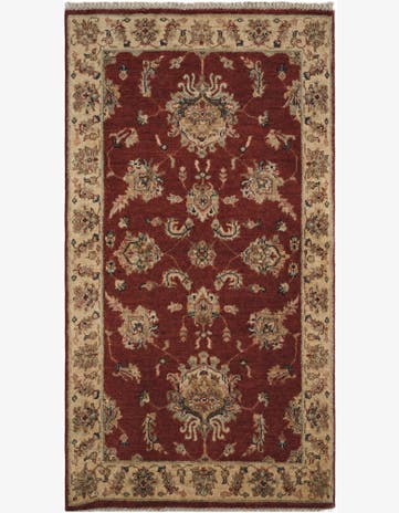 2' 11 x 5' 5 Hand Knotted Ziegler Rug