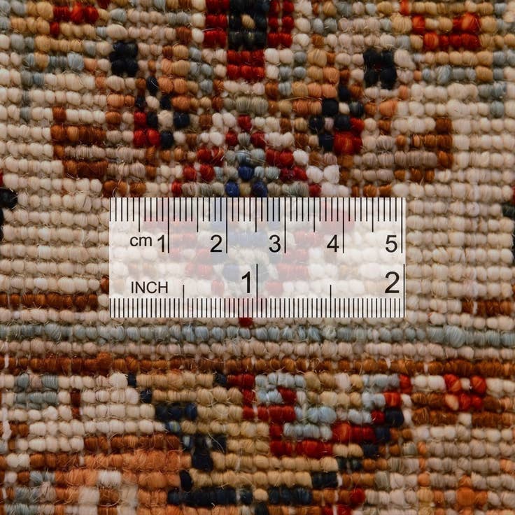 Detail image of 3' x 4' 8 Hand Knotted Ziegler Rug