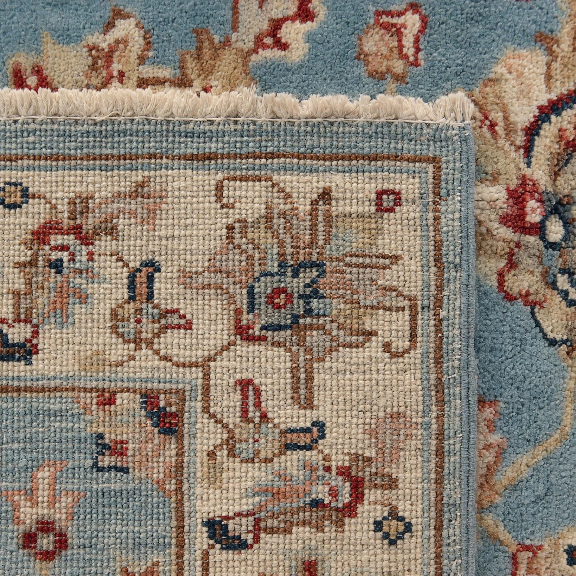 90cm x 140cm Hand Knotted Ziegler Rug