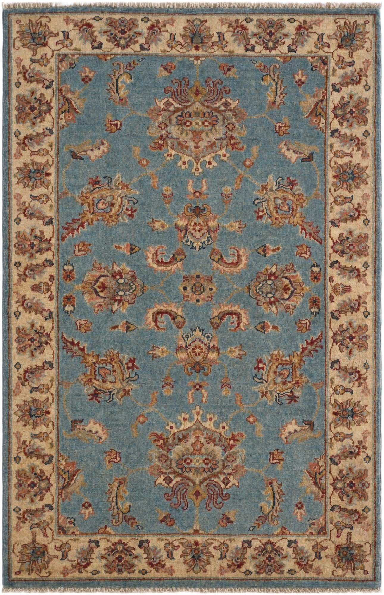 3' x 4' 8 Hand Knotted Ziegler Rug