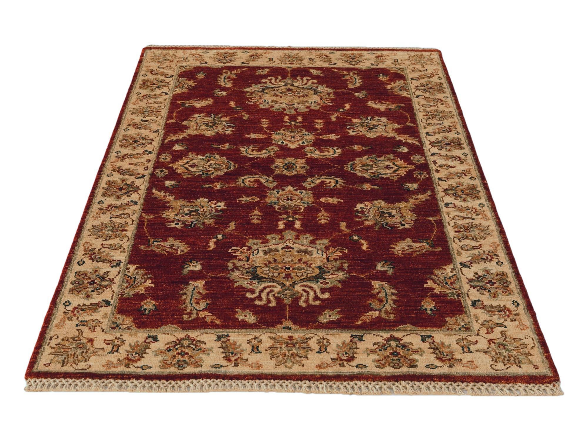 3' 1 x 4' 9 Hand Knotted Ziegler Rug