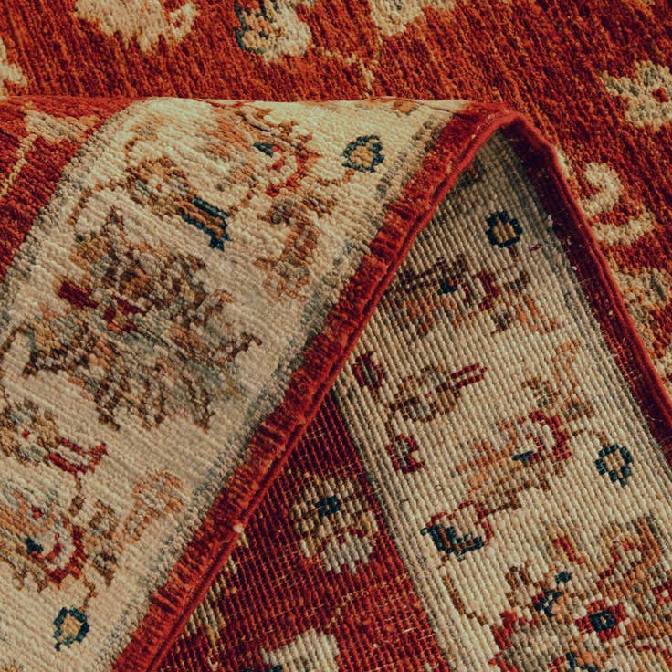 Detail image of 3' 1 x 4' 9 Hand Knotted Ziegler Rug