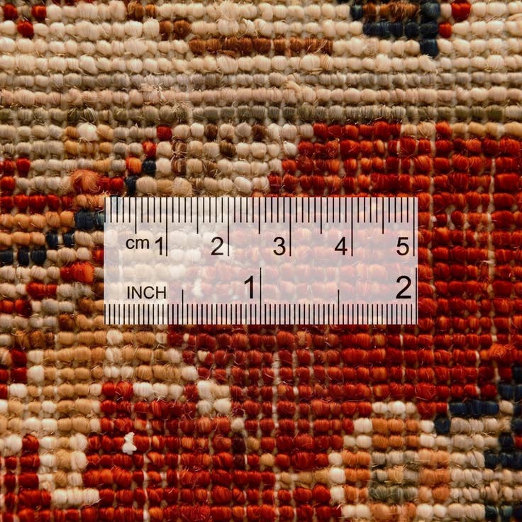 Detail image of 3' 1 x 4' 9 Hand Knotted Ziegler Rug
