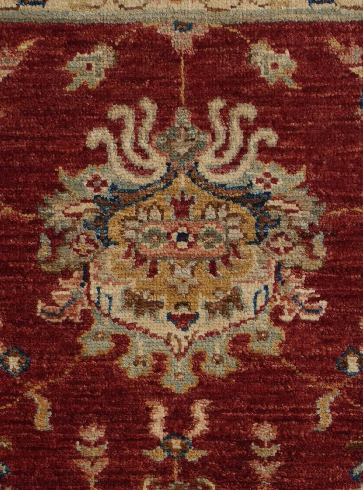 3' 1 x 4' 9 Hand Knotted Ziegler Rug