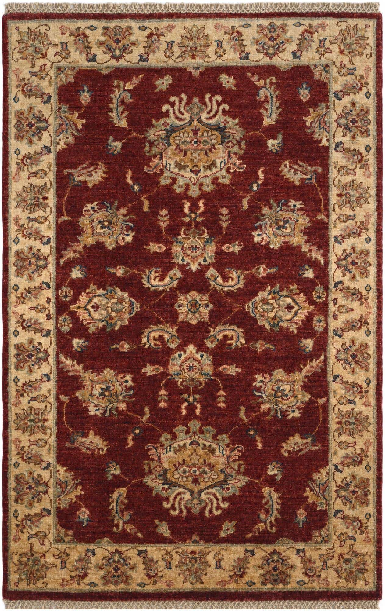 3' 1 x 4' 9 Hand Knotted Ziegler Rug