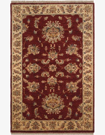 3' 1 x 4' 9 Hand Knotted Ziegler Rug