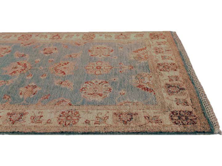 3' 5 x 5' 1 Hand Knotted Ziegler Rug