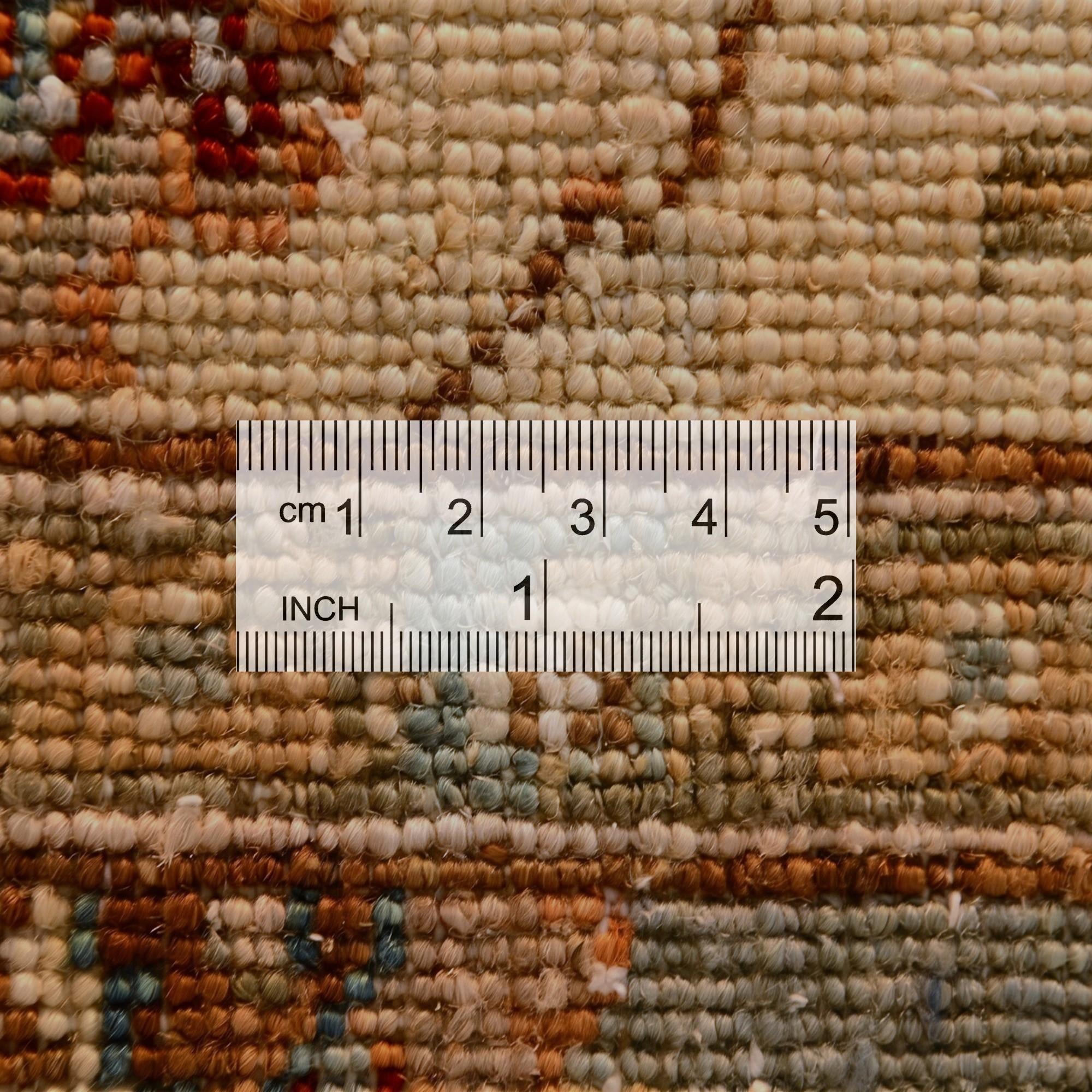 3' 5 x 5' 1 Hand Knotted Ziegler Rug