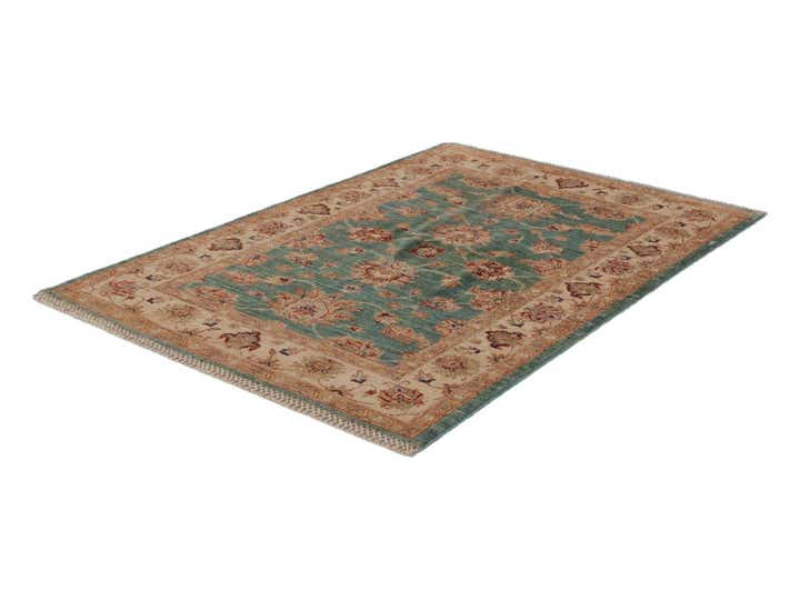 3' 4 x 4' 11 Hand Knotted Ziegler Rug