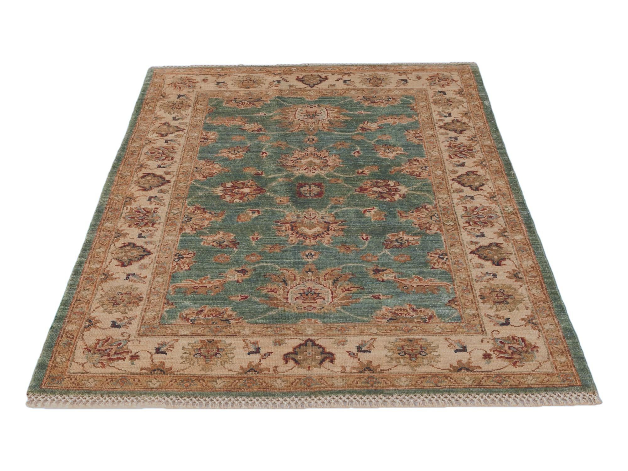 100cm x 150cm Hand Knotted Ziegler Rug