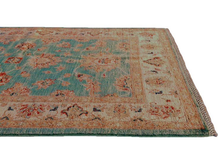 Detail image of 3' 5 x 4' 11 Hand Knotted Ziegler Rug