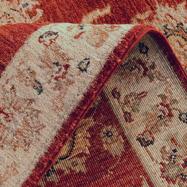 Detail image of 3' 1 x 4' 11 Hand Knotted Ziegler Rug