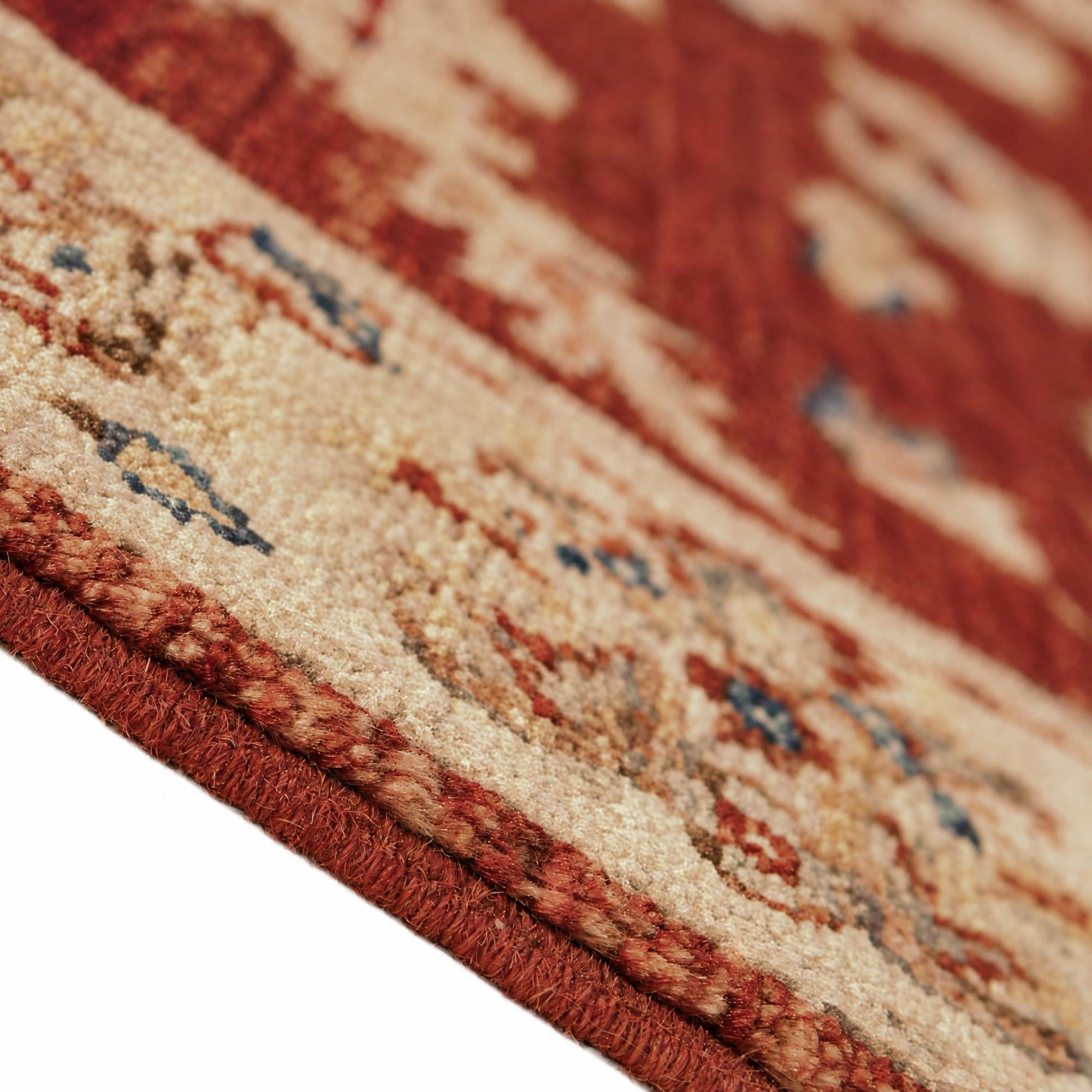 95cm x 150cm Hand Knotted Ziegler Rug