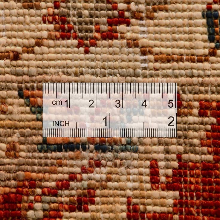 Detail image of 3' 1 x 5' Hand Knotted Ziegler Rug