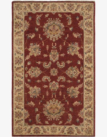 3' 1 x 5' Hand Knotted Ziegler Rug