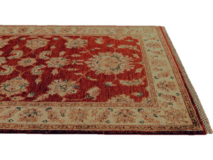 Detail image of 3' 5 x 5' 1 Hand Knotted Ziegler Rug