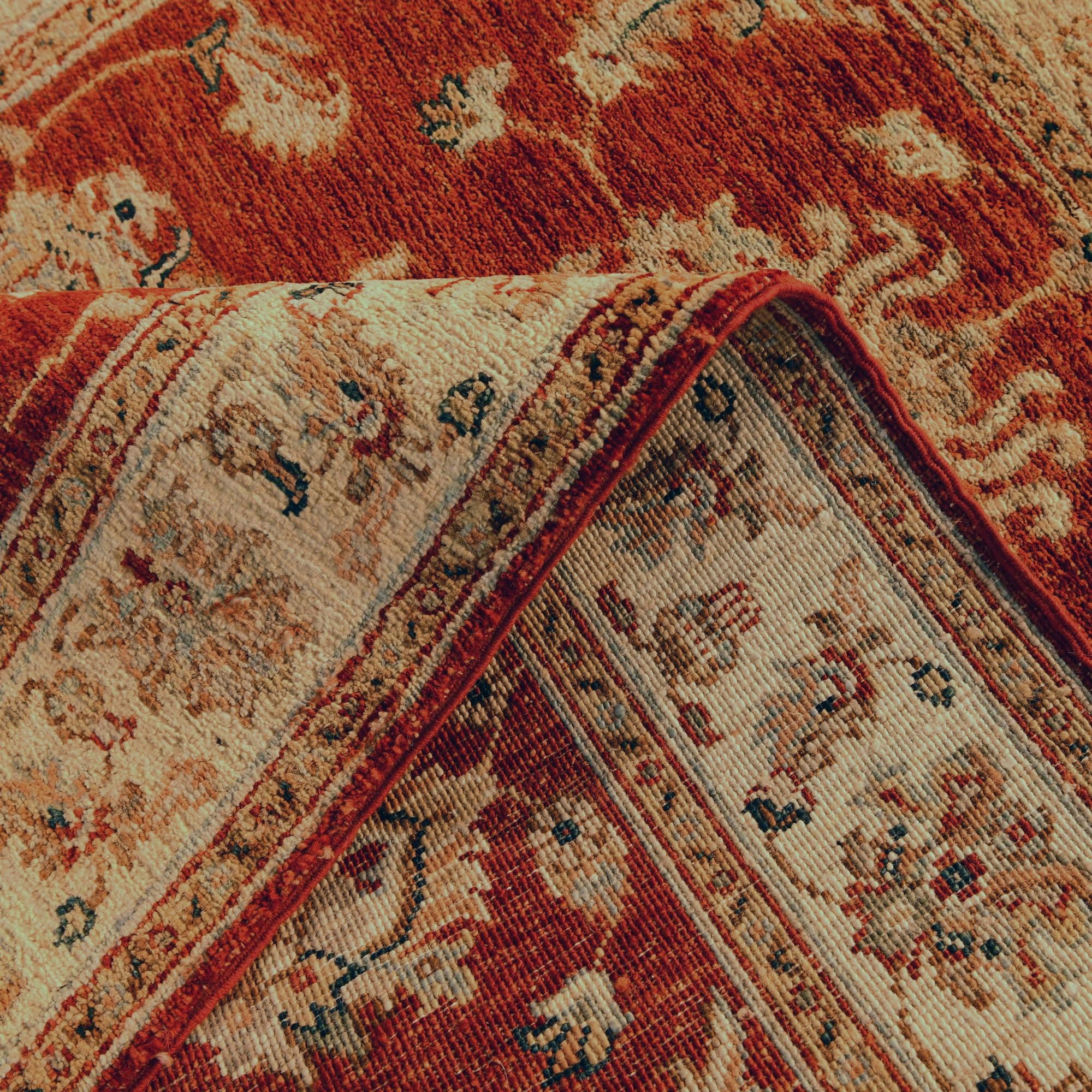 3' 5 x 5' 1 Hand Knotted Ziegler Rug