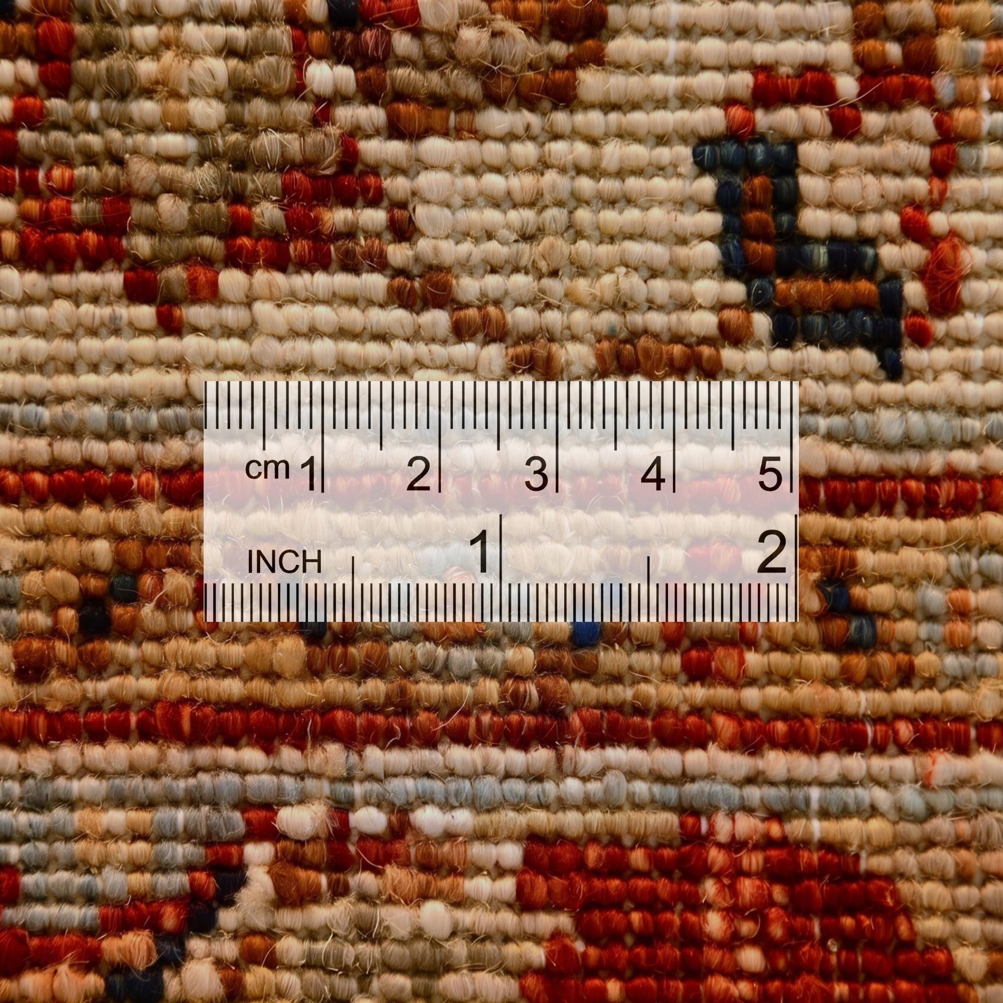 3' 5 x 5' 1 Hand Knotted Ziegler Rug