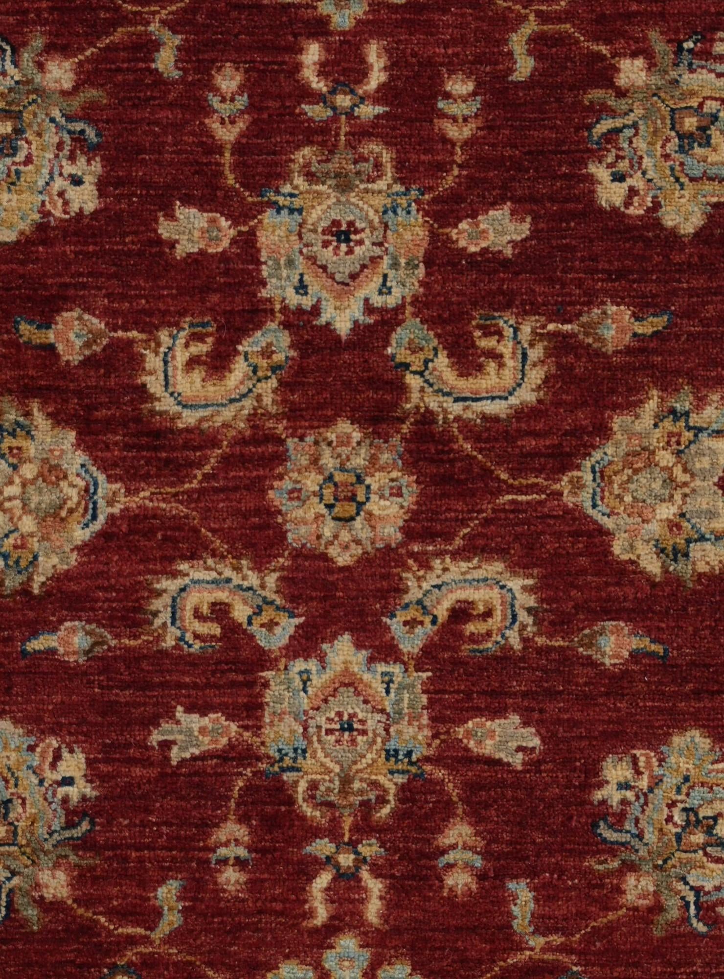 3' 5 x 5' 1 Hand Knotted Ziegler Rug
