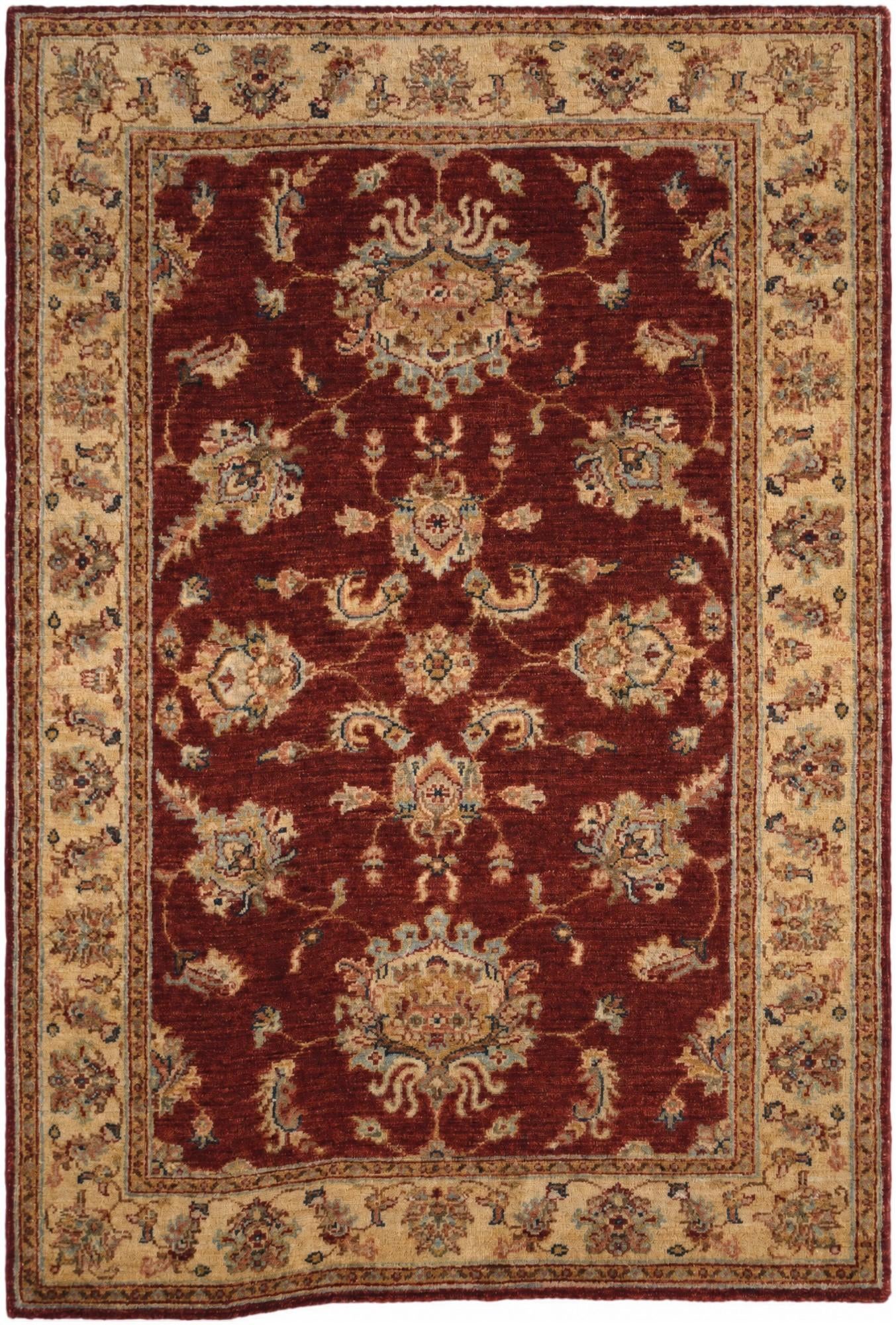 3' 5 x 5' 1 Hand Knotted Ziegler Rug
